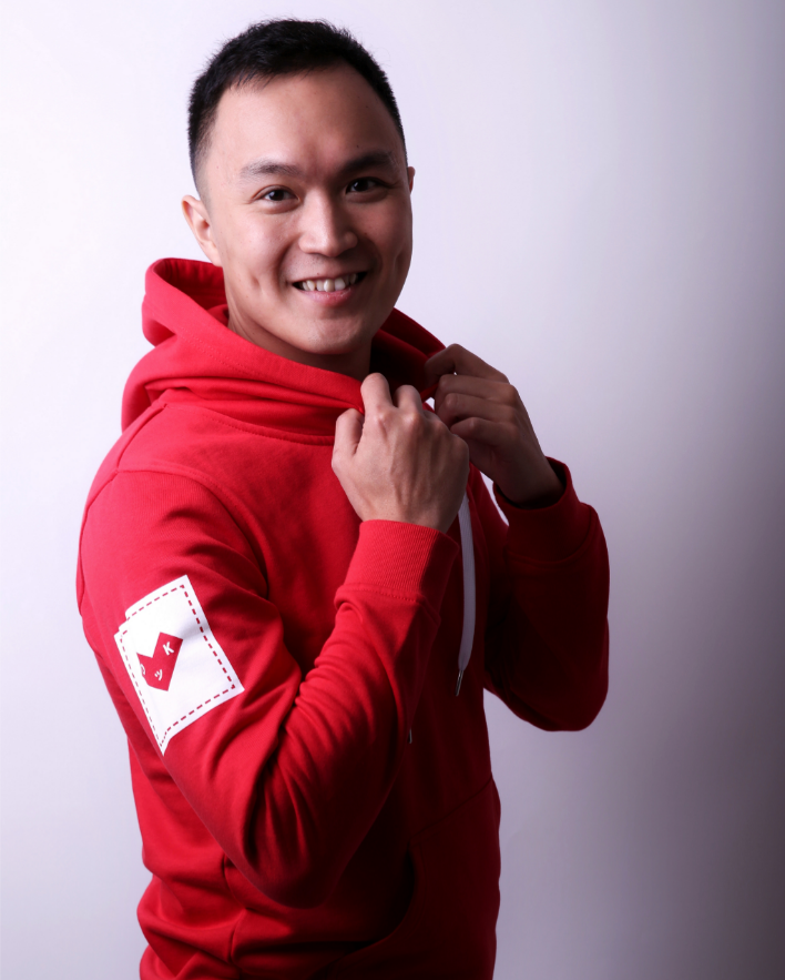 Series 1 Hoodie: Heart [Red]